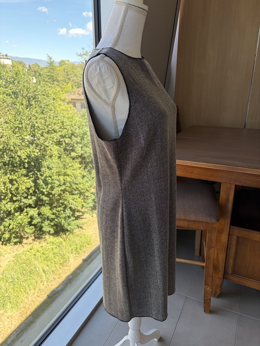 Mango Vestiti: Mango grey dress – Nuovo e nell'imballaggio originale da Nyon venduto da Deb_D39 4