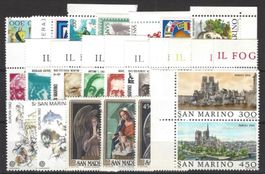 SAN MARINO 1982 JAHRGANG LUXUS MNH/**