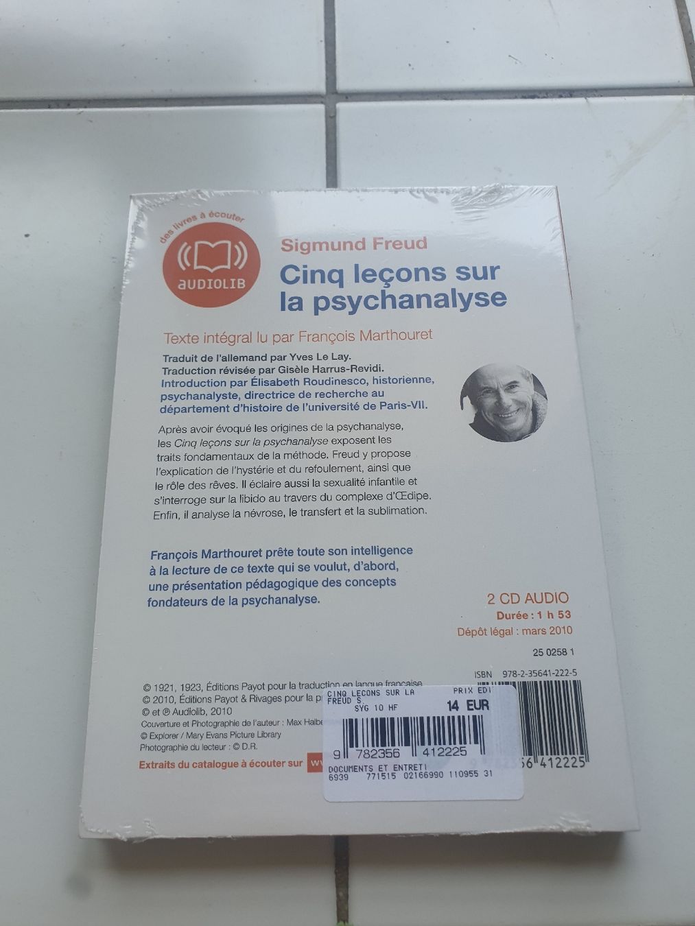 Audiolibri: Sigmund Freud Cinq lecons audio book 2 CD – Usato da Etoy venduto da SamuelausderSchweiz 1