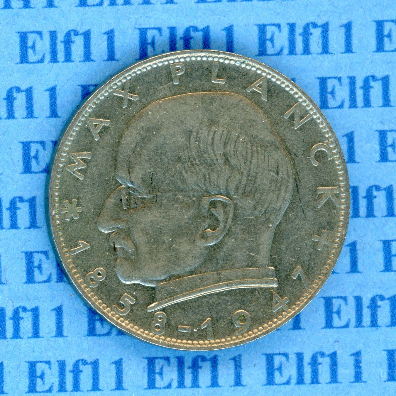 Tutti le monete: DEM___2.00 1962G Planck vz 2 Deutsche Mark – Usato da Widnau venduto da Elf11 1