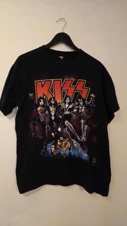 Vintage 1995 KISS Shirt - ALIVE / Worldwide 1997