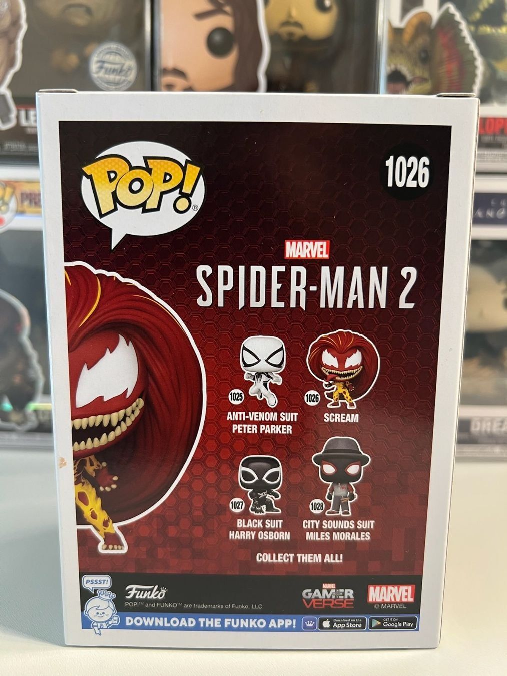 Funko Statuette: Funko POP! Marvel Gamerverse Spider-Man 2 Scream – Nuovo e nell'imballaggio originale da Le Mouret venduto da perfectbijou 2