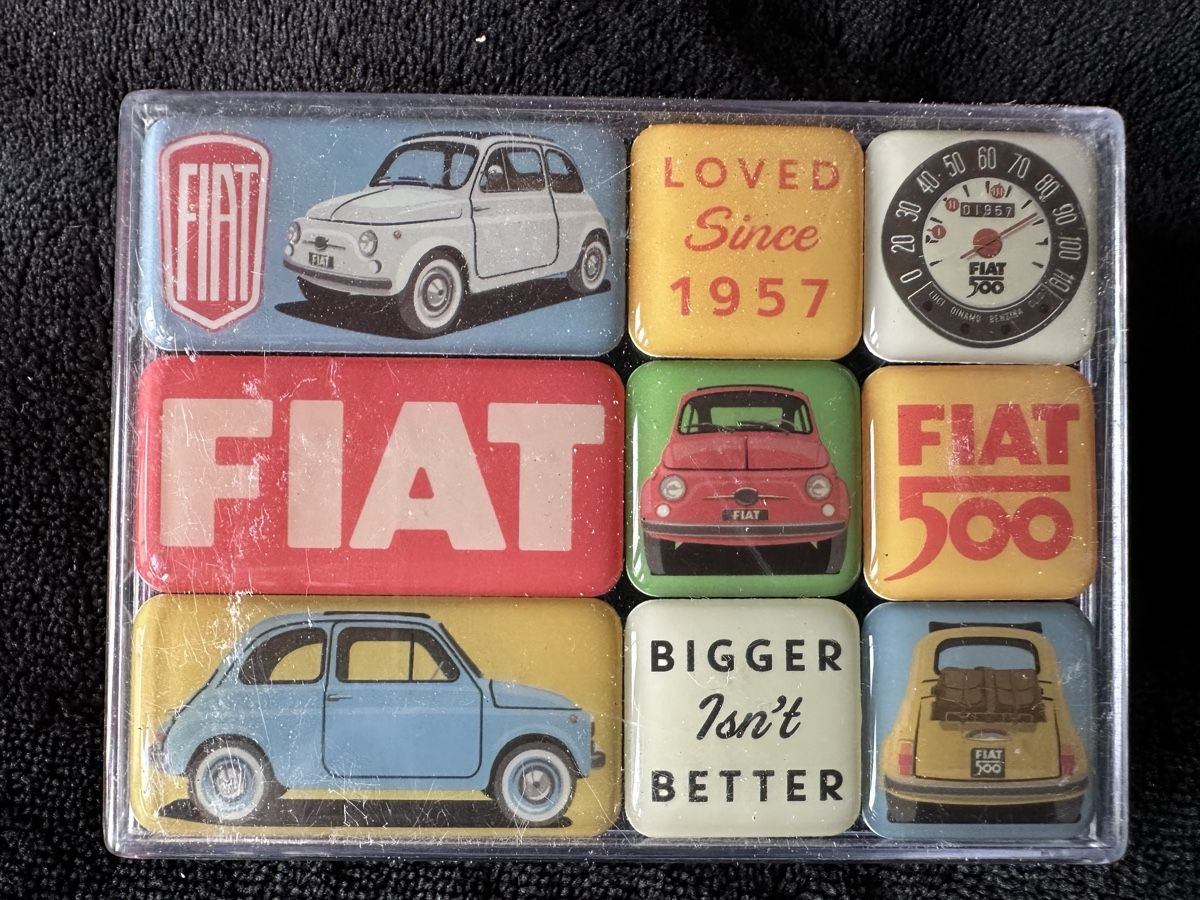 Calamite: Fiat 500 1957 Oldtimer Classic magnetset – Nuovo (secondo la descrizione) da Reinach AG venduto da rares75