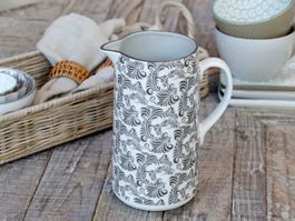 Chic Antique Krug «Arés», Höhe 19,5 cm, mokka