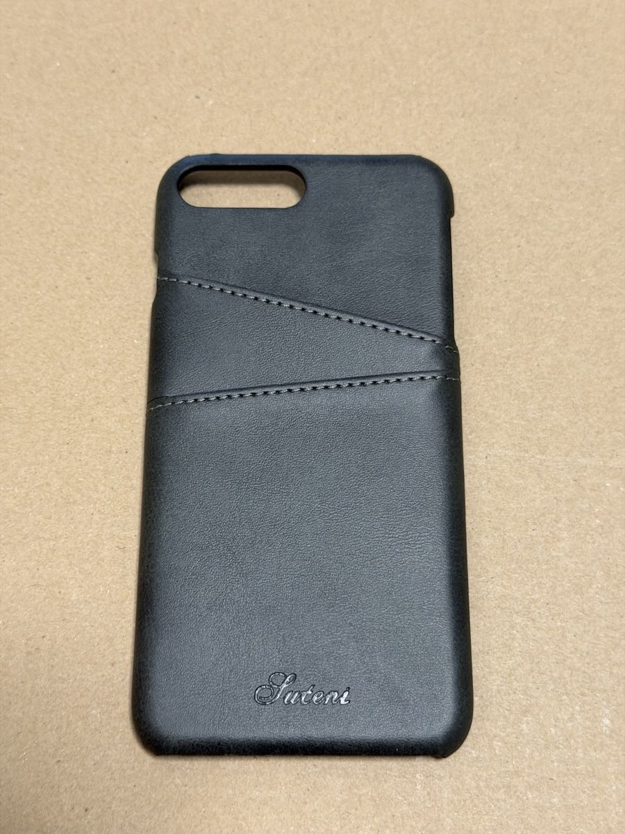 Apple Covers & Schutzfolien: Schwarze iPhone 7/8 Plus Hülle mit Kartenfach, neu! – Neu und originalverpackt aus Wohlen AG von abaci