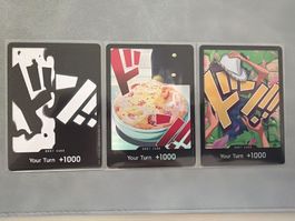 PRB02 Karten DON!! 1 x normal, 2 x Foil (PRB02/3.3B)