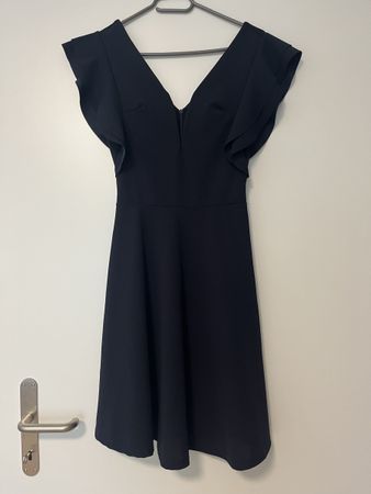 festliches Kleid navy Wal G XS ungetragen