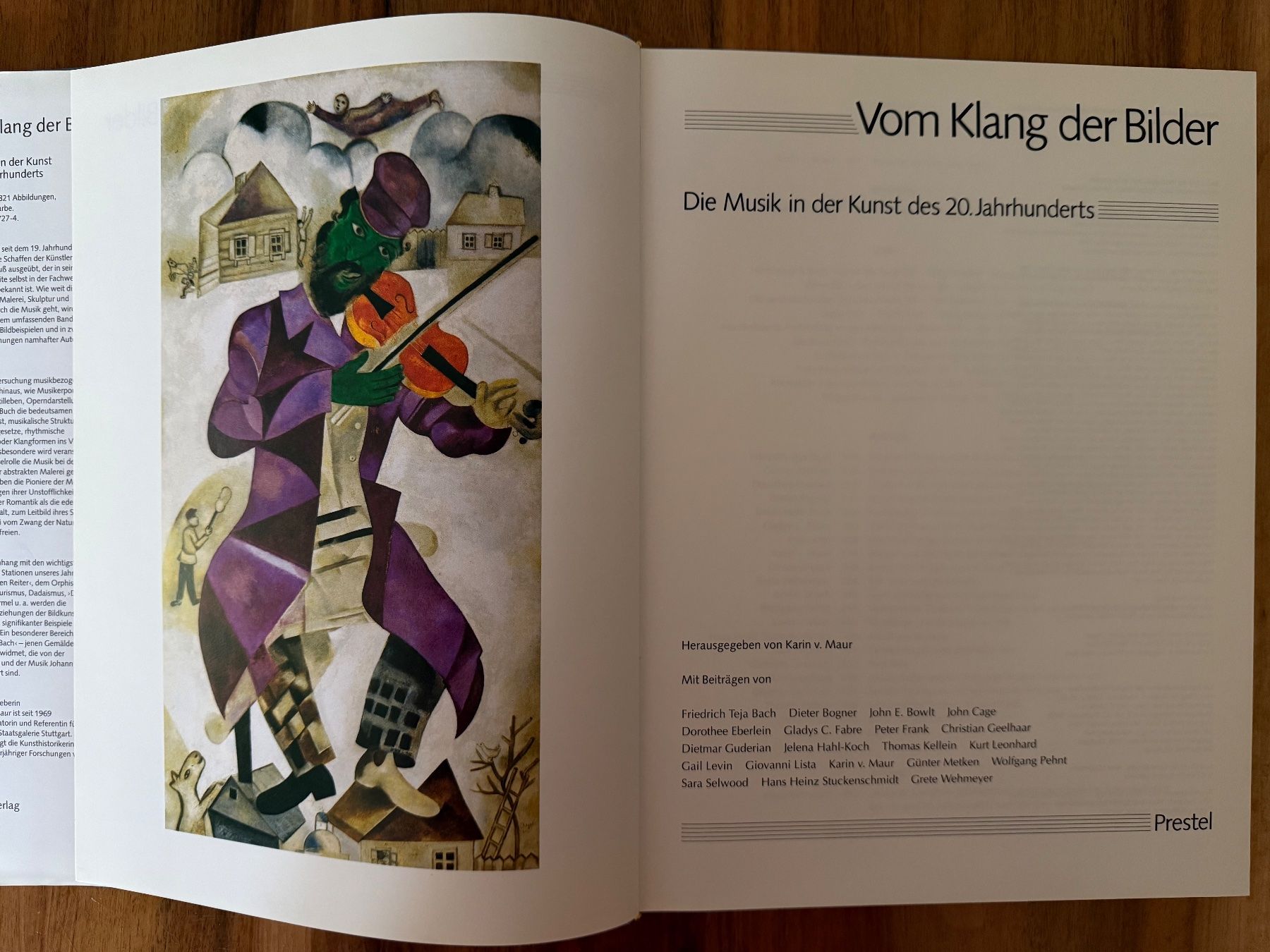 Libri: Vom Klang der Bilder, Bildband – Usato da St. Gallen venduto da sommona 2