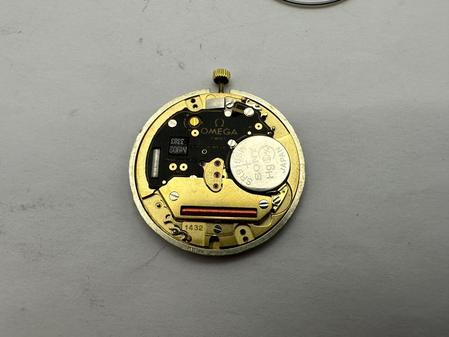 Omega Orologi: Omega Quarz Werk Kaliber 1432 – Usato da Brüttisellen venduto da AlphaOmega05 1