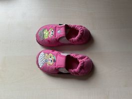 Für Girls: Giesswein Hausschuh, rosa, Grösse 24