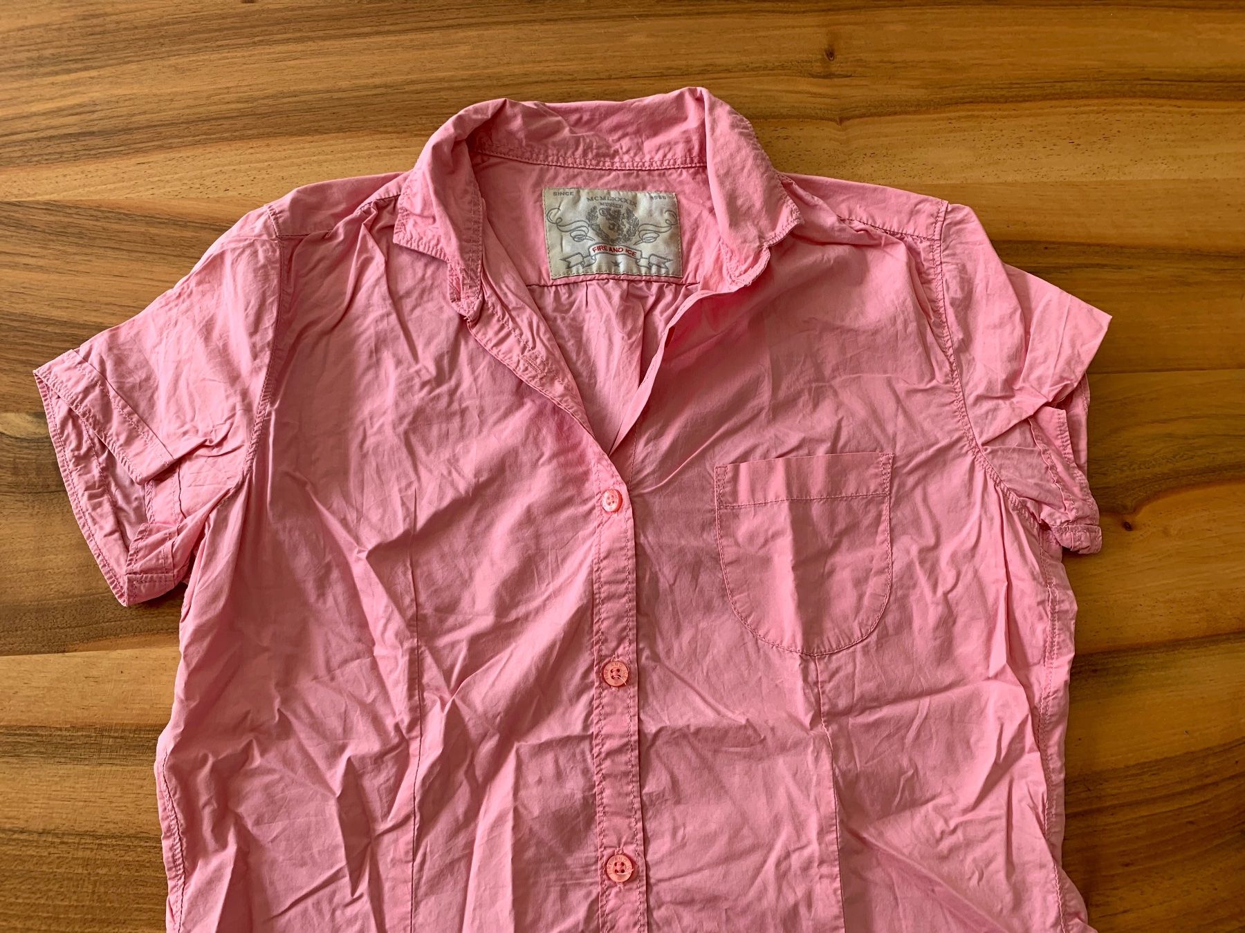 Bogner Chemisiers: BOGNER Fire + Ice rosa Bluse kurzarm Grösse 36 / S – Neuf (Voir description) à Meiringen par magnooliaa 1
