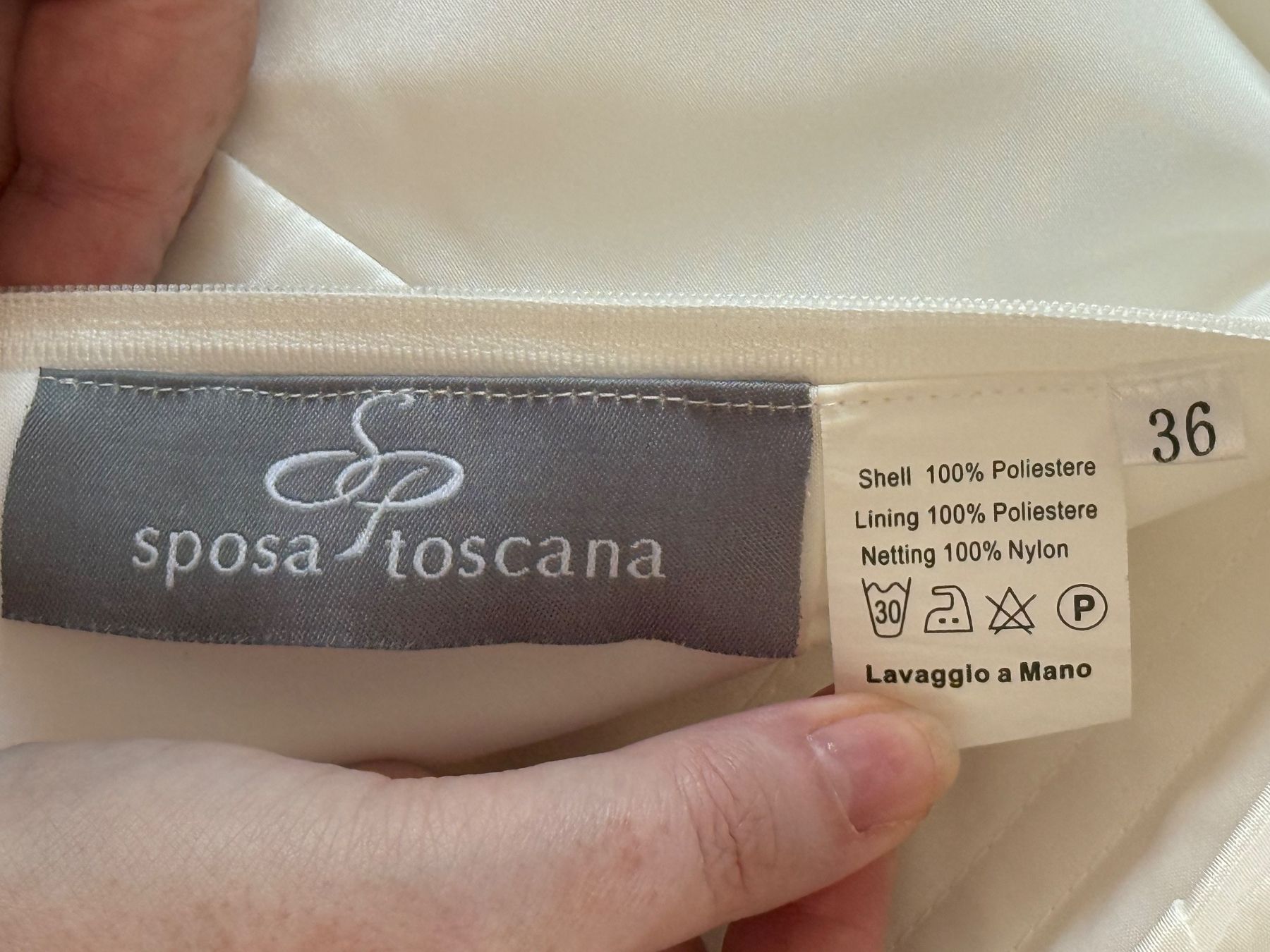 Vestiti: Elegant-zeitloses Brautkleid - Gr.36 – Nuovo (secondo la descrizione) da Lyss venduto da chr_p9zd 6