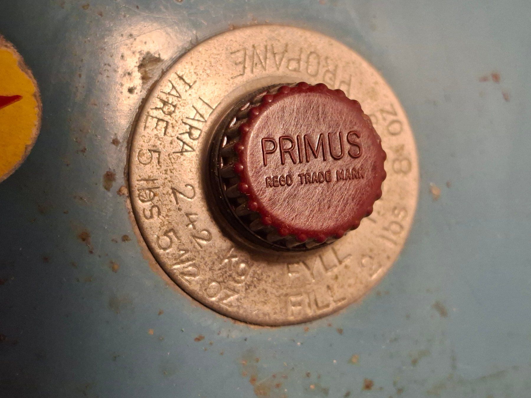 Primus Apparecchiature e tecnologia a gas: Gaskartusche Primus Propangas blau gebraucht / eher selten – Usato da Othmarsingen venduto da chrampfi01 2