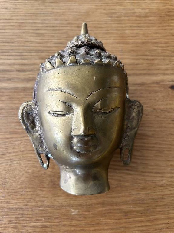 Sculture & Statue: Buddha Kopf mit signatur 12x9 cm – Usato da möhlin venduto da Caja1