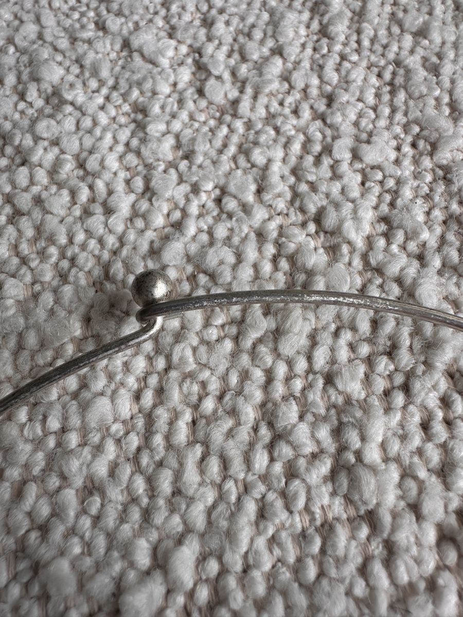 Ketten: Vintage Collier Silber mit schwarzem Stein – Gebraucht aus Baden von Marytumby 3