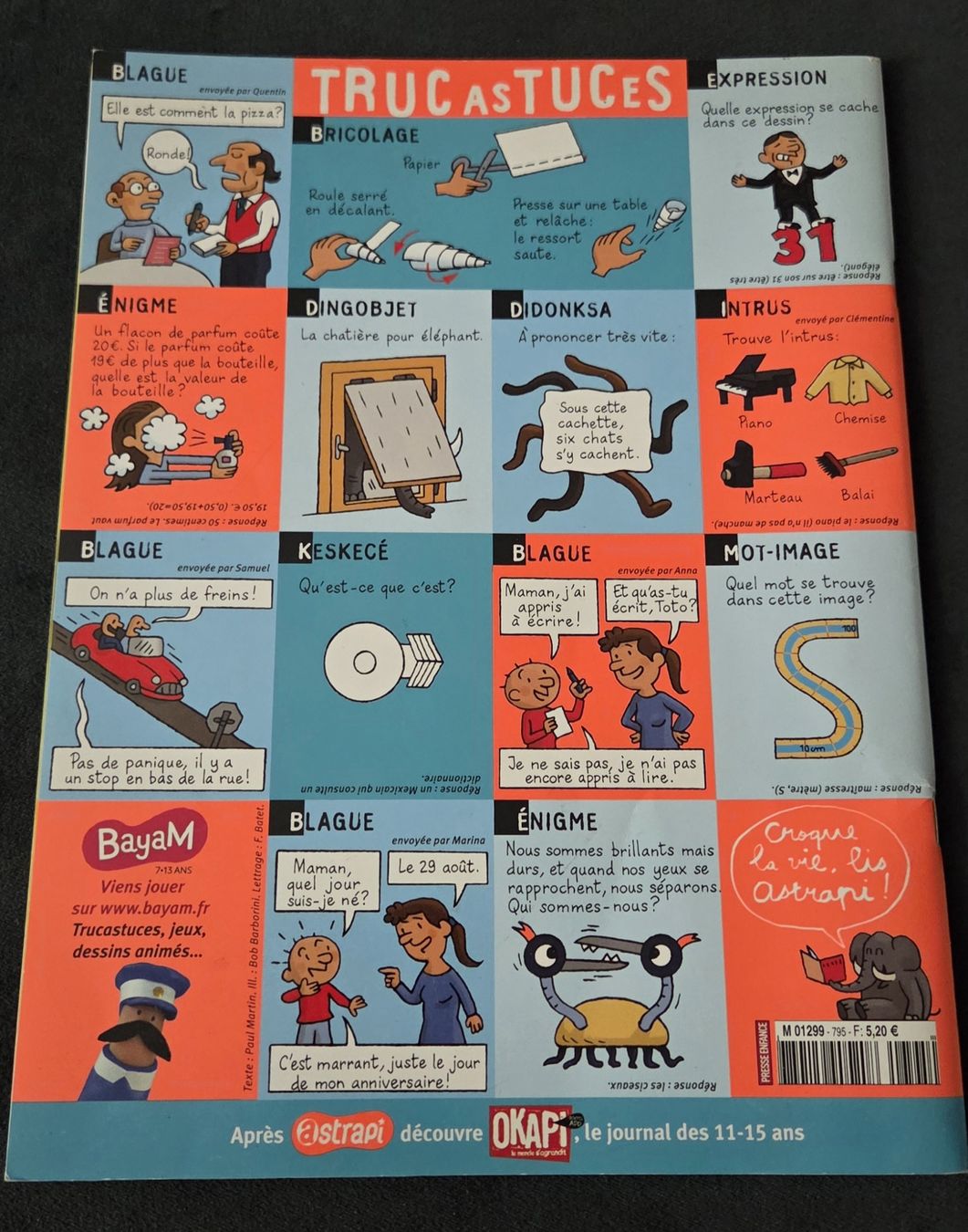 Comics: Astrapi Dossier Sciences Comment ça vole N°795 – Gebraucht aus Carouge GE von LidieLot 1