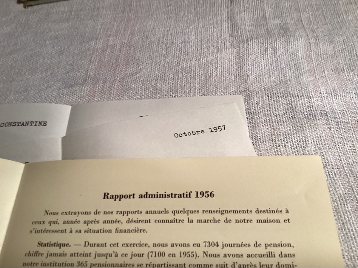 Dokumente: Constantine Vully 4 documents 1956 a 1959 intéressant – Gebraucht aus Luc (Ayent) von Rebouille 4