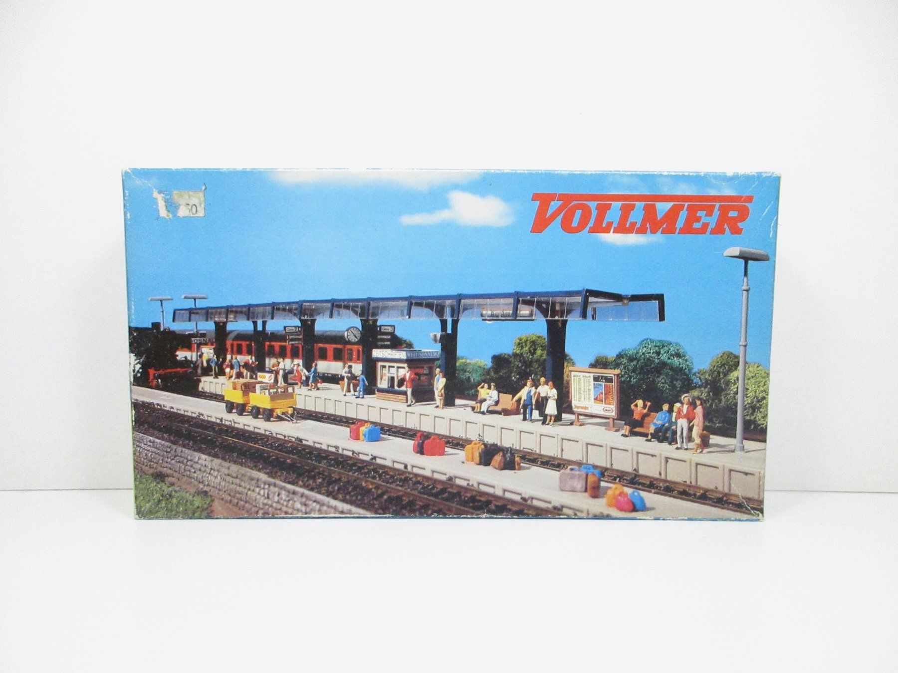 Vollmer Modellini di ferrovie: Vollmer H0 3532 Bahnsteig – Nuovo e nell'imballaggio originale da Olten venduto da Heinrich875