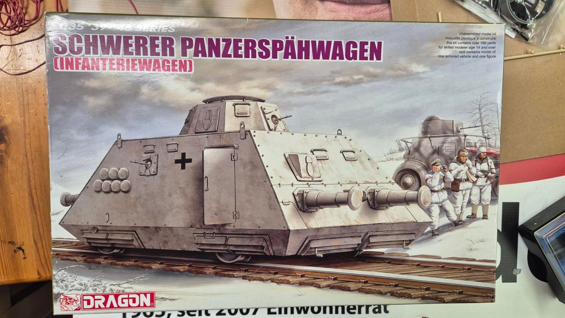 Kit di modellismo & Modellini statici: Schwerer Panzerspähwagen – Nuovo (secondo la descrizione) da Wettingen venduto da Mmarb