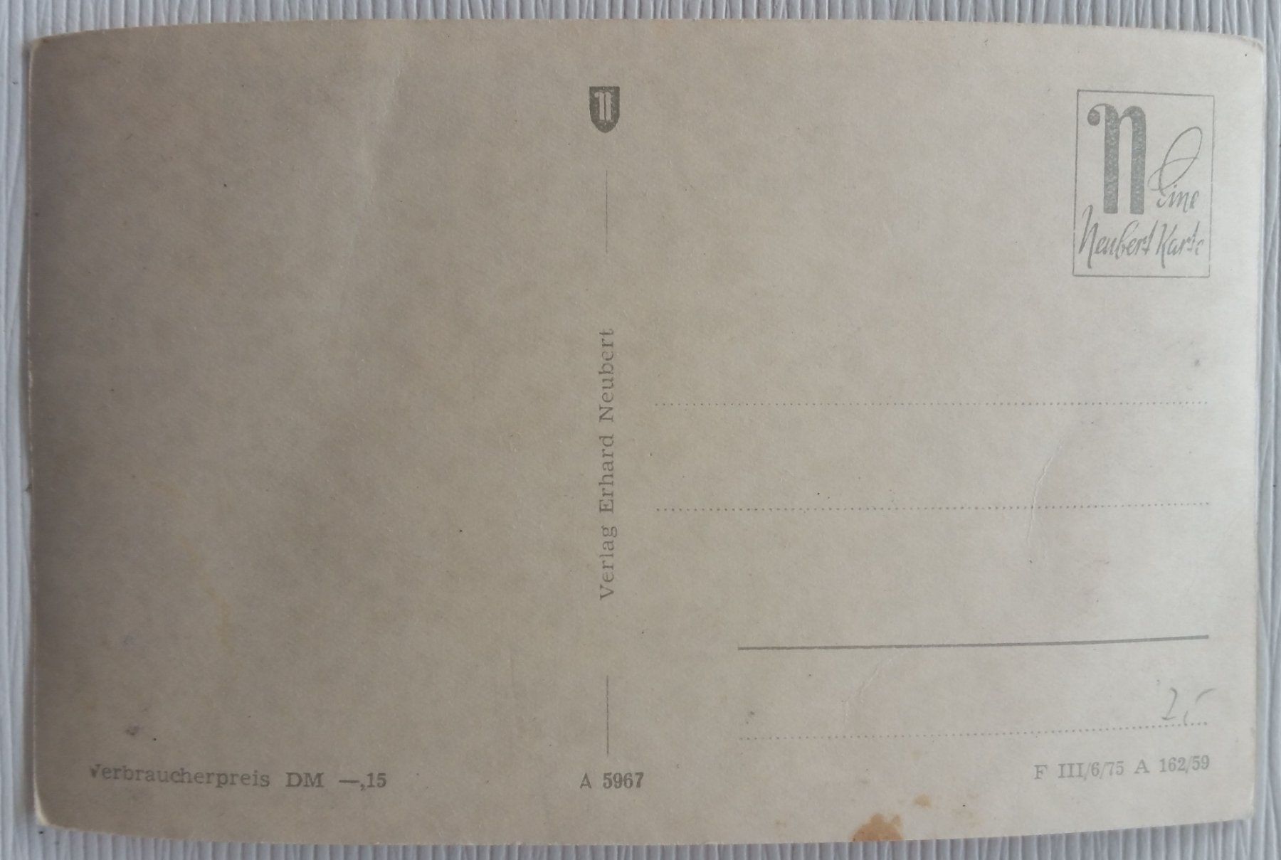 Ansichtskarten: AK Ansichtskarte Schulbeginn, um 1955 – Gebraucht aus Oberriet SG von Krishna111 1