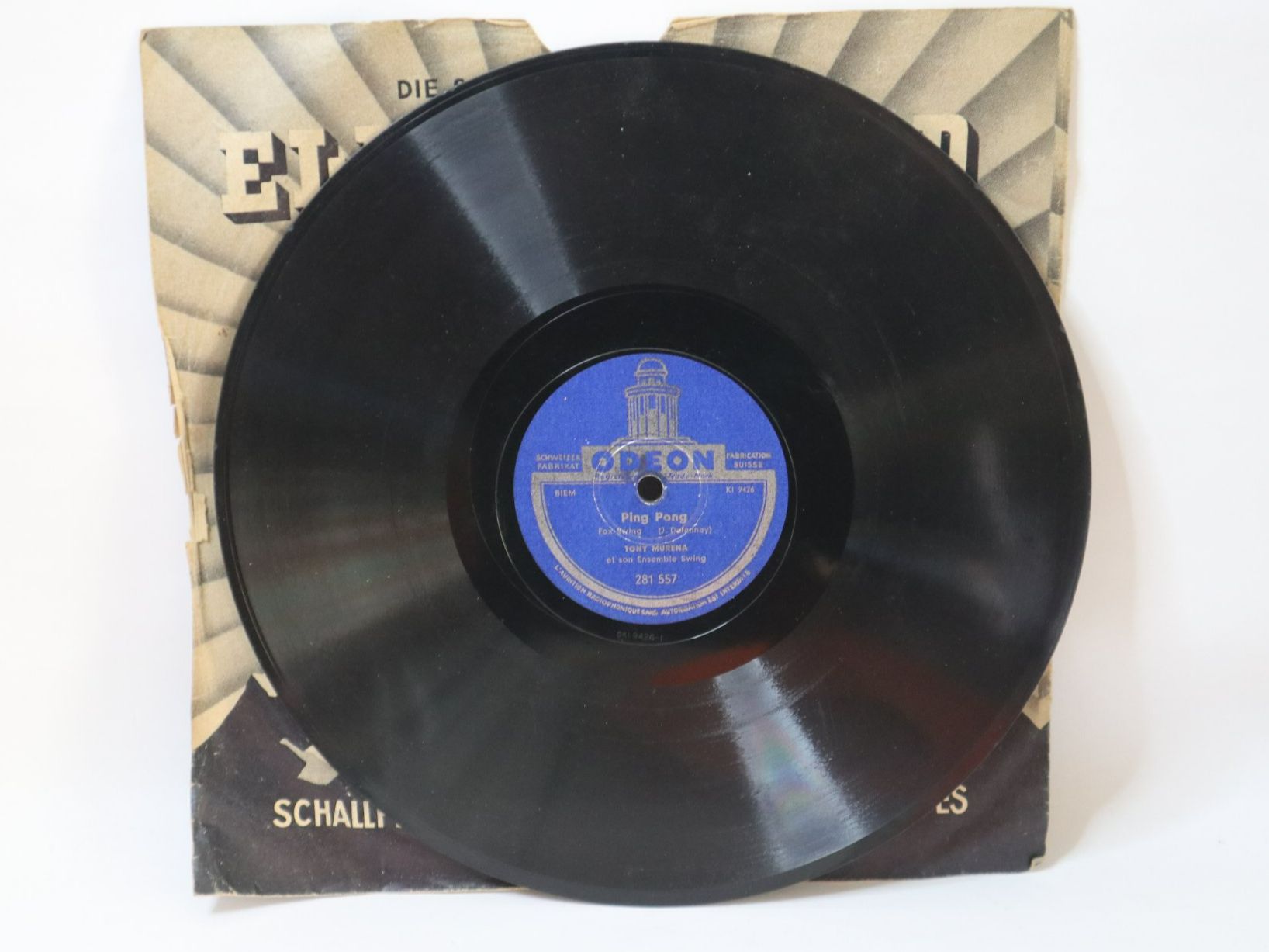 Vinyles: Schellack Tony Murena Ping Pong Swing Accordéon – D'occasion à Eschenbach SG par Astalavista 2