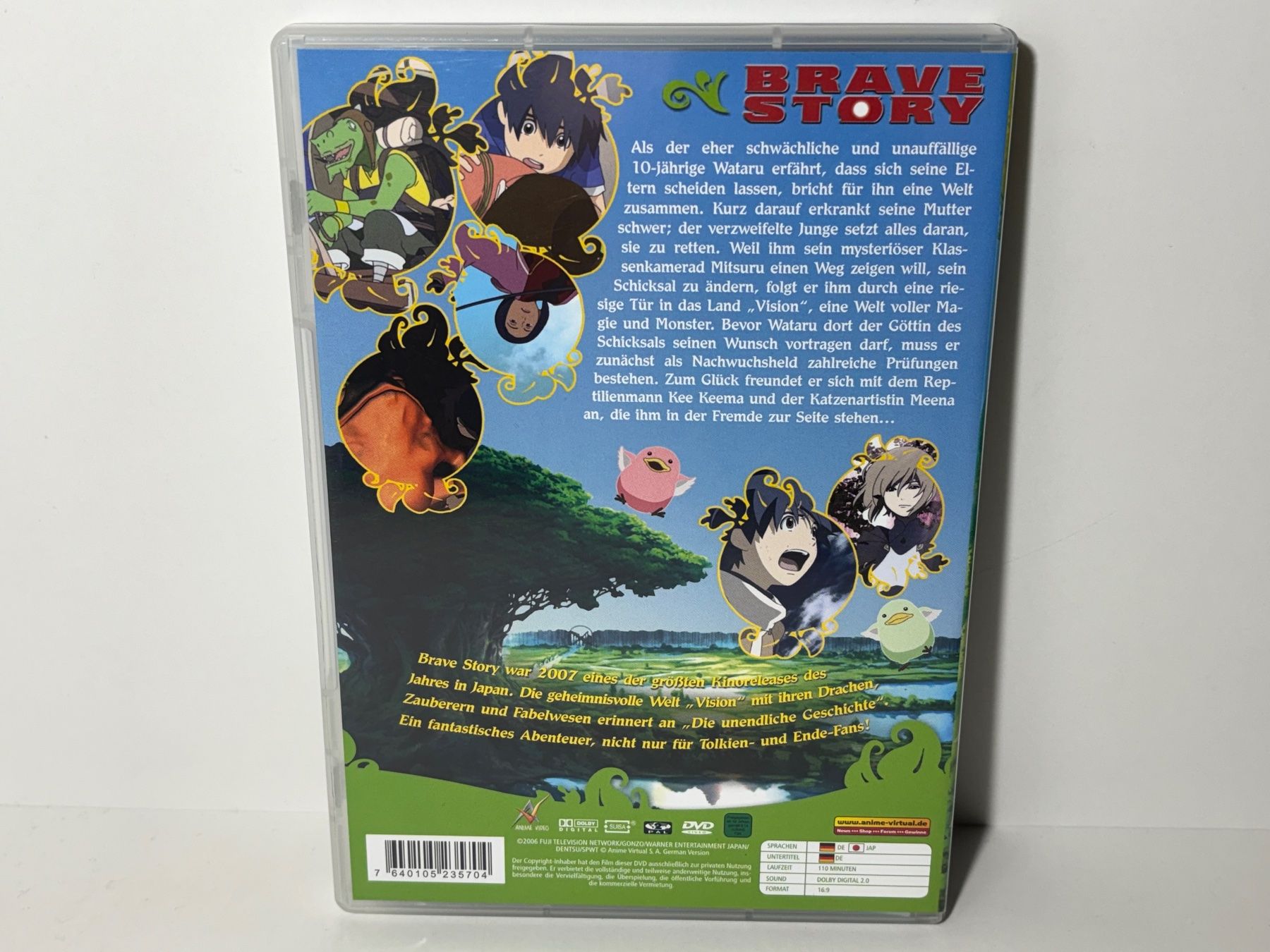 Alle DVDs: Brave Story DVD – Gebraucht aus Wilderswil von Mr.Fury 1