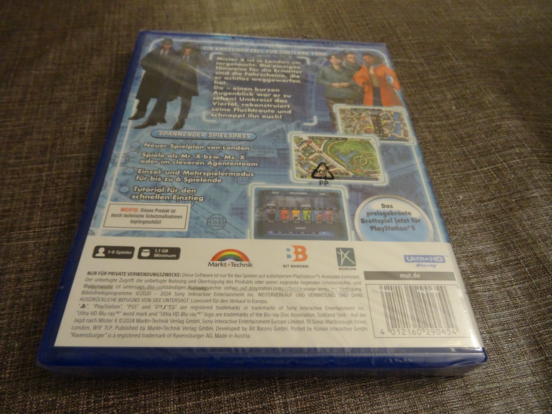 Sony Giochi: Scotland Yard PS5  NEUWARE – Nuovo e nell'imballaggio originale da Olten venduto da Disc-Ausverkauf 1