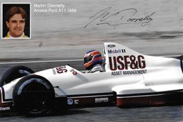 Donnelly, Arrows 1989, original signiert!