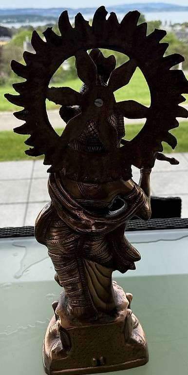 Skulpturen & Statuen: Asiatische/Indische Kupfer Gottheit – Gebraucht aus kreuzlingen von hel_v9zj 2