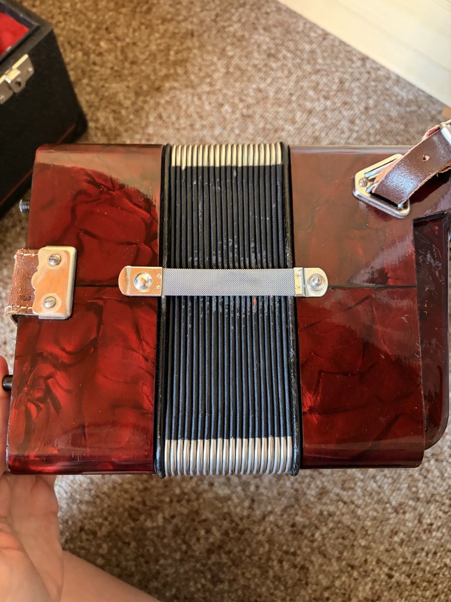 Hohner Strumenti musicali: Hohner Norma III Akkordeon / Handorgel mit Originalkoffer – Usato da St. Gallen venduto da crutz93 3