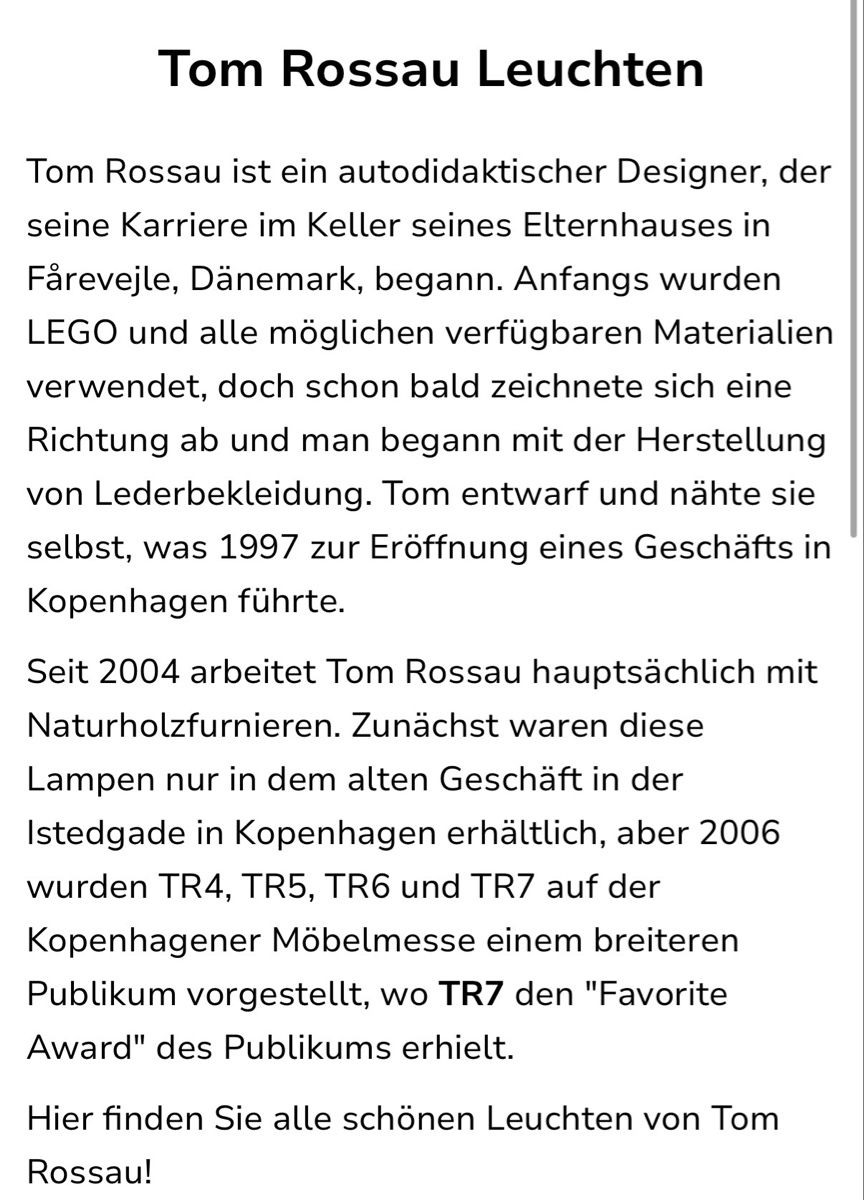 Lampade: Stechleuchte Tom Rosssau – Usato da Thörigen venduto da dave_r79 5