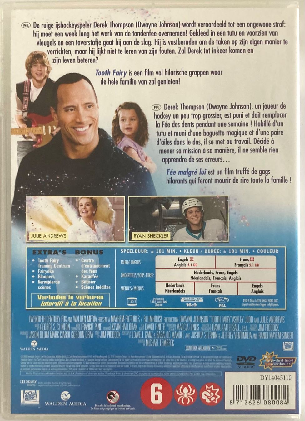Tous les DVDs: TOOTH FAIRY (FÉE MALGRÉ LUI) – D'occasion à Poliez-Pittet par Newtown-Records 1