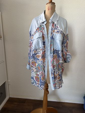 Oversize Bluse Grösse S/M