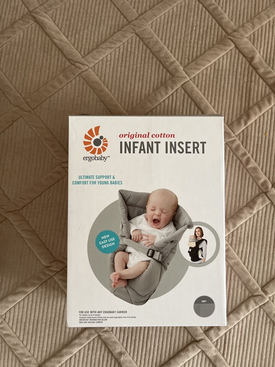 Ergo Baby Marsupi portabebè: Ergobaby Performance Trage & Infant Insert Set – Usato da Effretikon venduto da a.husejni01 3
