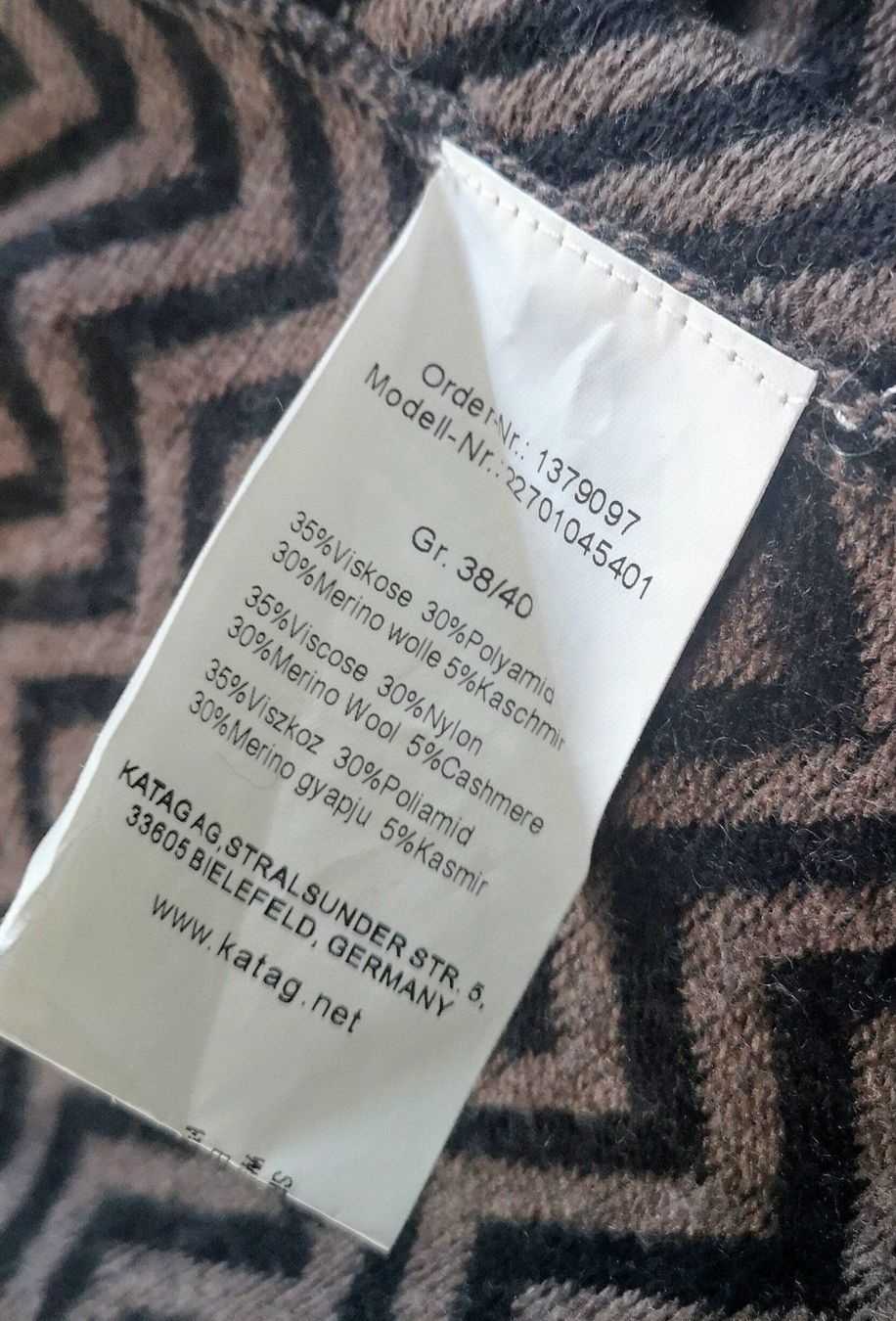 Altro in Moda donna: Exkl. Poncho Umhang Gr. 38/40 M – Nuovo (secondo la descrizione) da Widnau venduto da Schurlibua 6