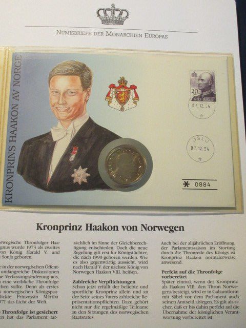 Tutti le monete: Numisbriefe der Monarchien Europas – Usato da Winterthur venduto da Namo1 9
