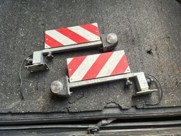 Doppelrad markierung von traktor
