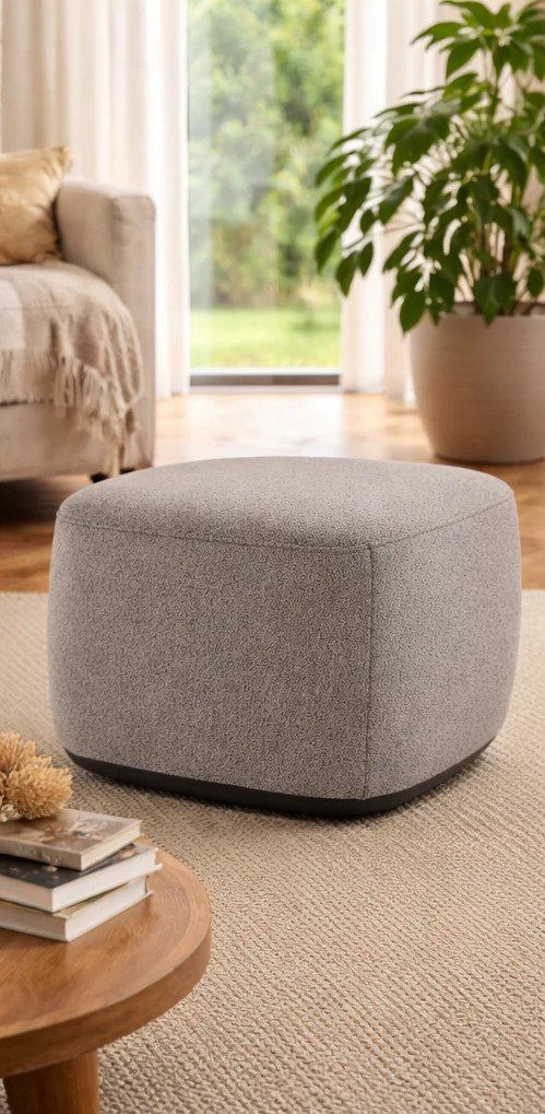Rolf Benz Hocker: Rolf Benz Sitz-Hocker Grau – Gebraucht aus Winterthur von db5_yr2m 2