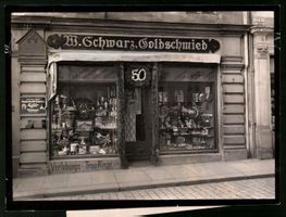 Fotografie Meissen, Laden von Goldschmie