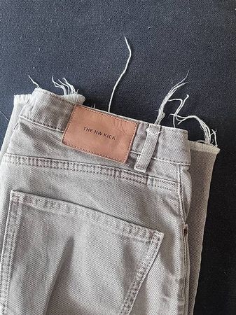 Dunkelbeige Jeans Zara
