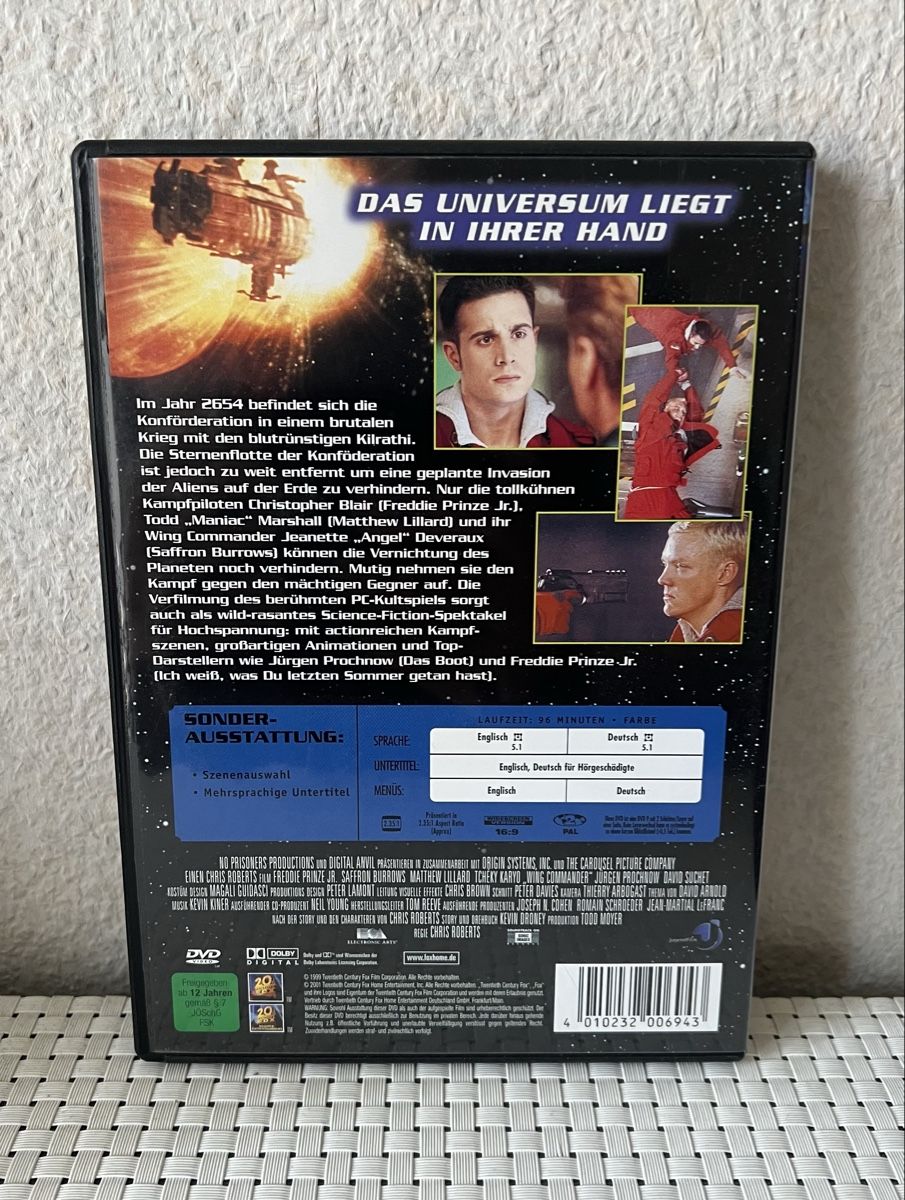 Tutti i DVDs: Wing Commander (DVD) – Usato da Flawil venduto da NiceT 1