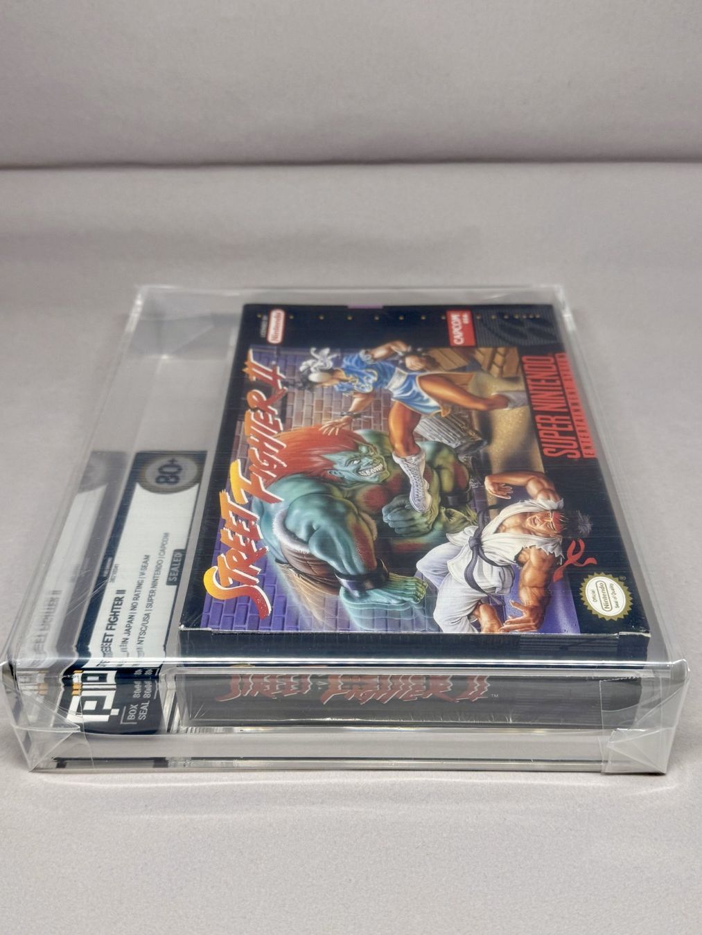 Nintendo Spiele: STREET FIGHTER 2 1992 SNES PIXEL GRADING 80+ – Neu und originalverpackt aus Neuenkirch von Armsy 5