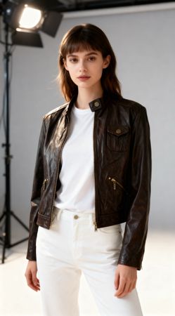 Morgan Lederjacke, Top Zustand, Grösse 38
