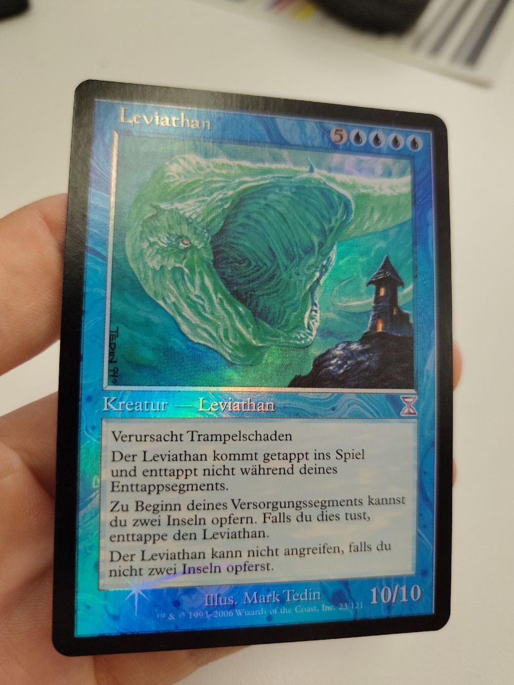 Magic The Gathering Carte collezionabili: Leviathan vintage foil NM – Nuovo (secondo la descrizione) da Obergerlafingen venduto da kingslayer4