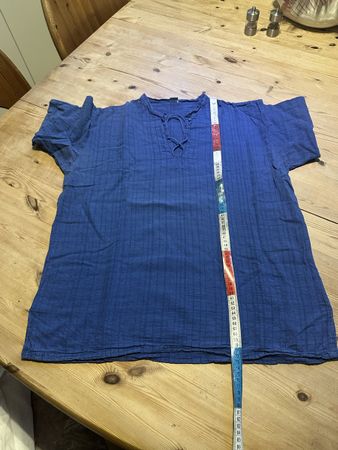 Oberteil Beslika blau Grösse L 100% Baumwolle