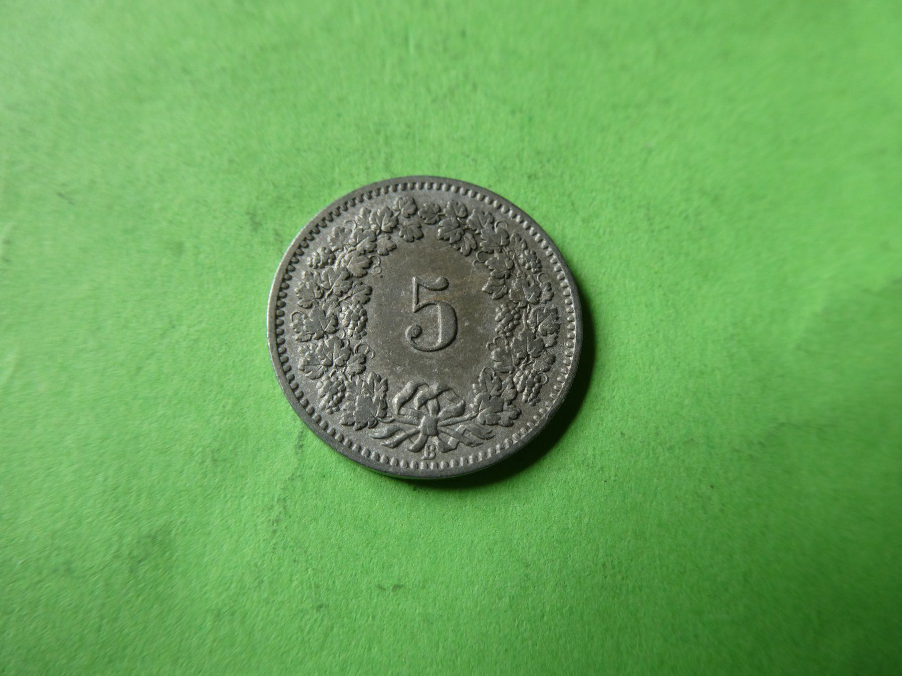 Tutti le monete: Schweiz 1882, 5 Rappen – Usato da Hinterforst venduto da Rohusri 1