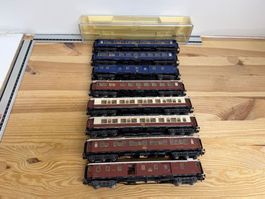 Spur H0 AC/DC Trix 8er Set Orient Express