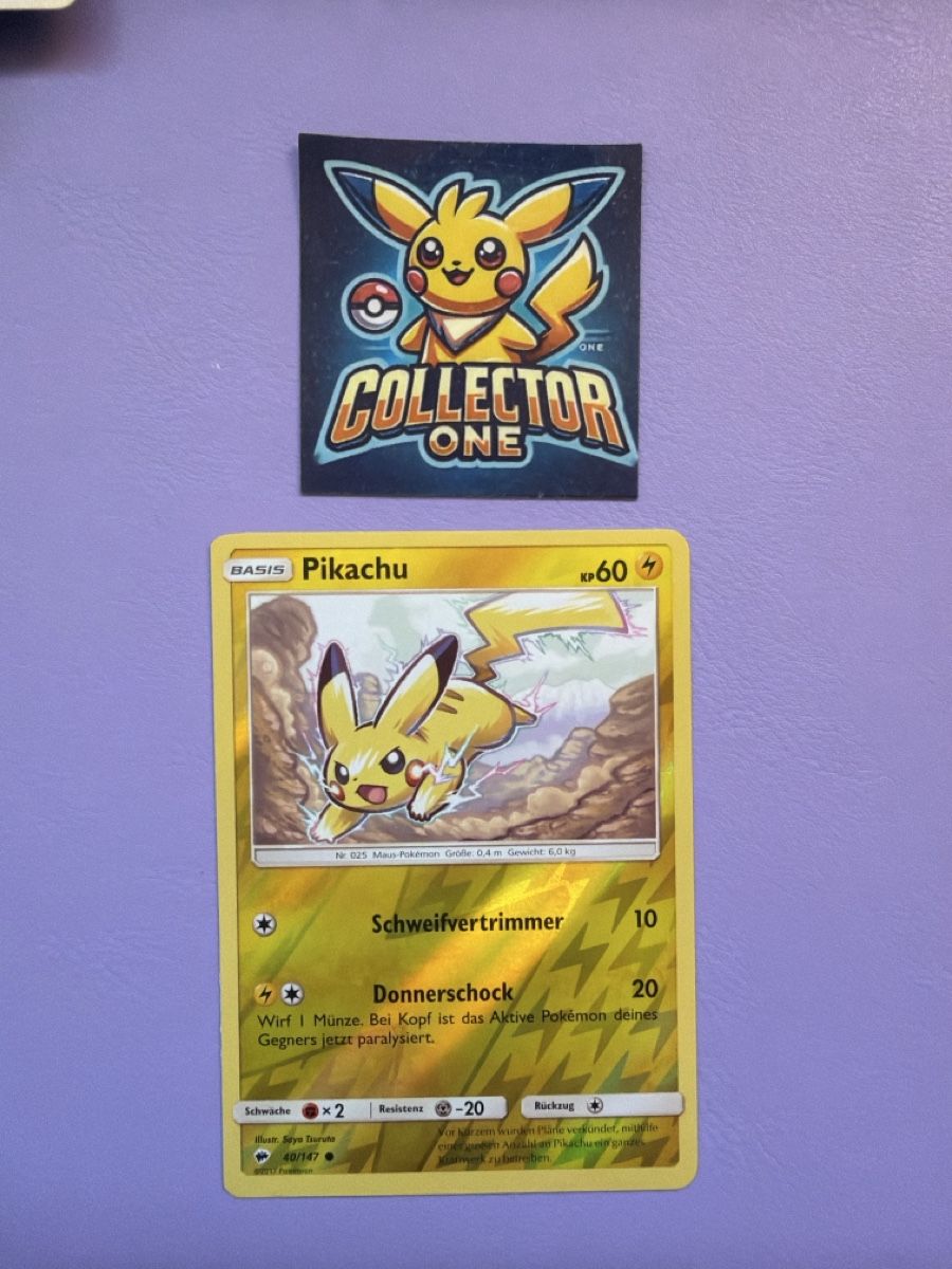 Pokémon Carte collezionabili: Pokemon Reverse Holo Pikachu 2017 Top Karte – Nuovo (secondo la descrizione) da Lommiswil venduto da CollectorOne