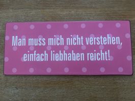 Metall Schild