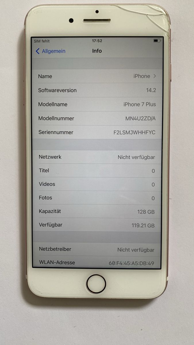 Apple Telefoni cellulari / Smartphones: iPhone 7 Plus Rosegold 128GB – Usato da Zürich venduto da joyjoy7 2